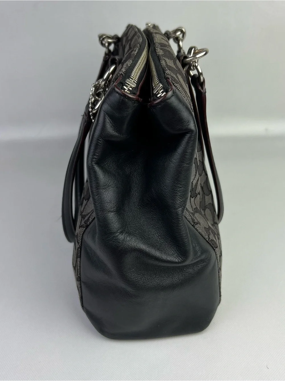 Coach Signature Shoulder Bag Satchel Handbag Purse